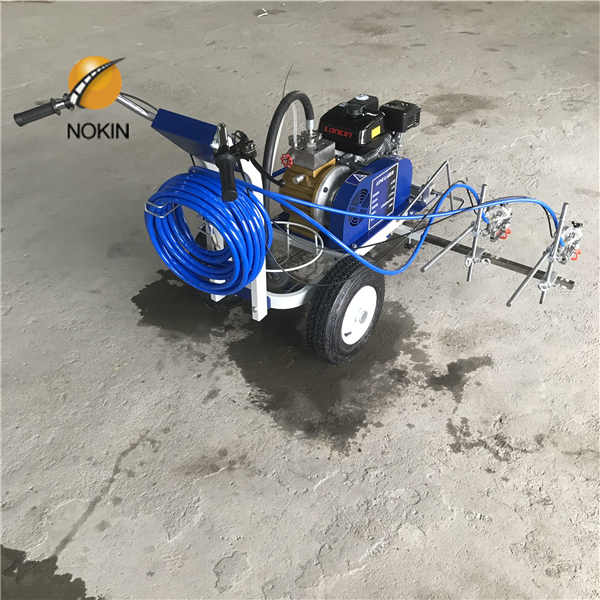 Self Propelled Paint Striping Machine For Rubber Pavement Rate